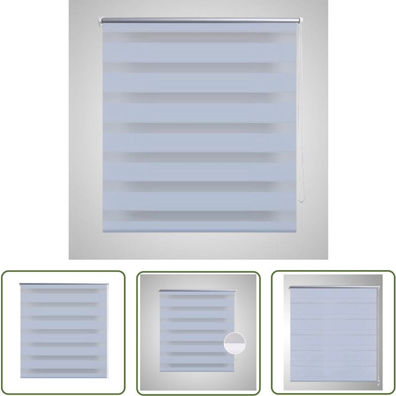 Kalisse - The Living Store Store 80 x 150 cm Blanc - Store à Rouleau - Store Design - Store Intérieur - Rideau Occultant - Filtre Lumière