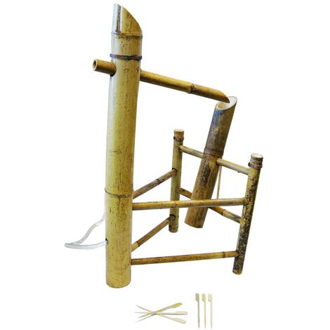 Elegant-Stil Ubbink Dispositif d'eau en bambou Shishi Odoshi 1221602,pour Salon/Jardin,Montage facile,2,09 Kg
