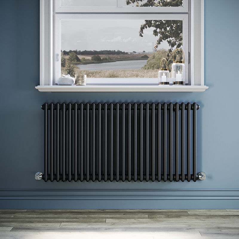 Image of ELEGANT Traditional Radiator Black Central Heating&hellip;