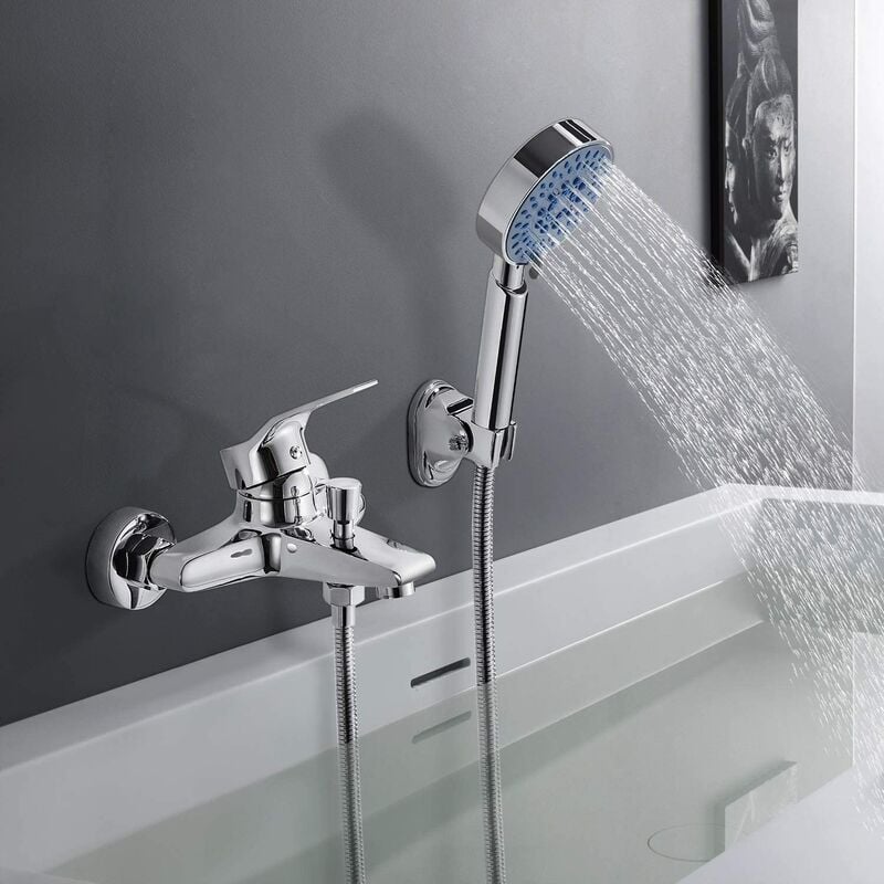Elegant Zeitgenössische Chrom Armatur Badewanne Wasserhahn inkl