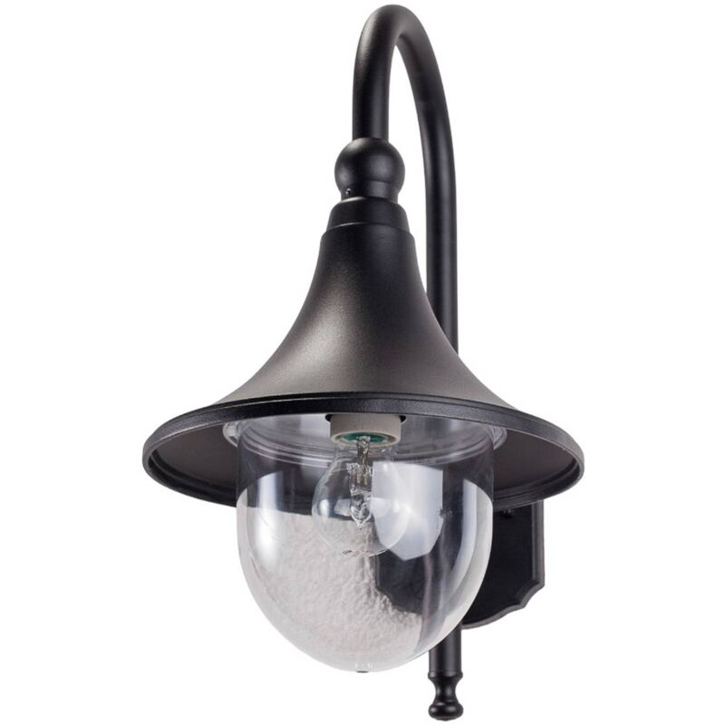 

Lindby - Elegante farol de pared Daphne de color negro
