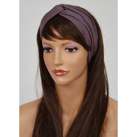 Elegante fascia per capelli da donna realizzata in bambù da 220 g, sagomata, perfetta per l'estate