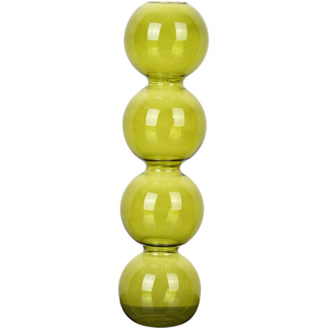 Elegante Hydrokulturvase aus Glas – 2 Größen (17 cm & 22,5 cm) – 1 Stück pro Packung – Farben: Weiß, Grün, Orange, Blau, Grau, Gold, Rosa