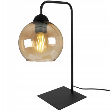 ELEGANTE LAMPADA DA SCRIVANIA A LED IN VETRO