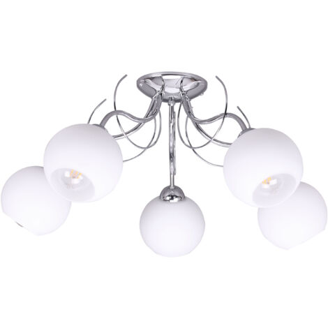 ELEGANTE LAMPADA DA SOFFITTO PER CAMERA DA LETTO LAMPADA IN VETRO