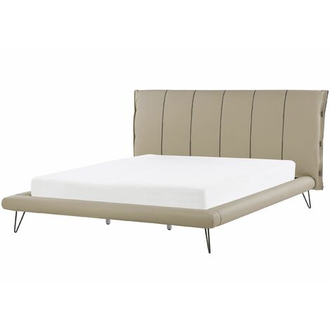 Testiera letto beige