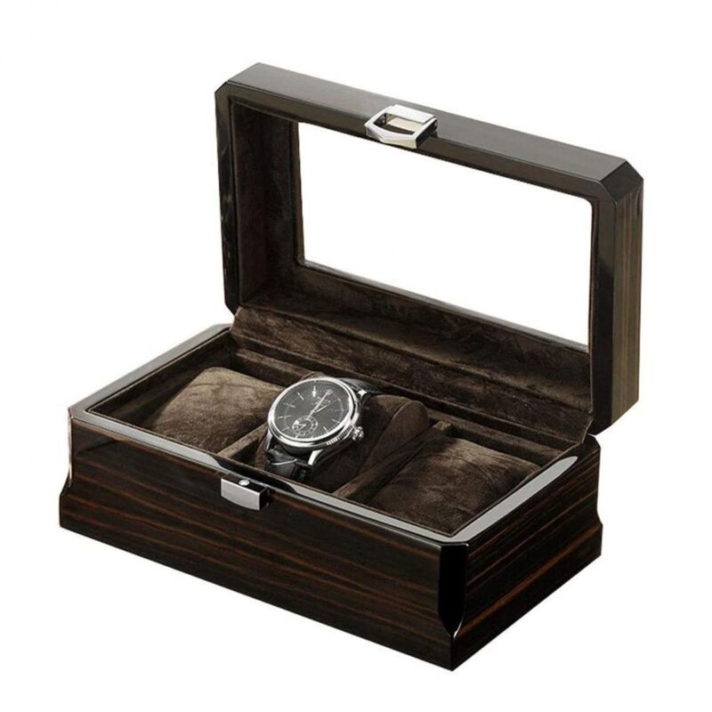 Image of Elegante scatola per orologi - Alloggio per 3 orologi