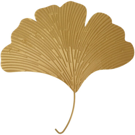 Elegante und moderne Wanddekoration aus Metall: Ginkgo Biloba – DIY-Kunst für Wohnzimmer, Schlafzimmer, Esszimmer oder Wintergarten