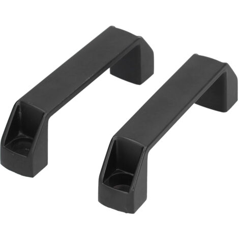 Elegante und robuste schwarze Schubladengriffe – 2er-Set für Küchen- oder Badezimmermöbel