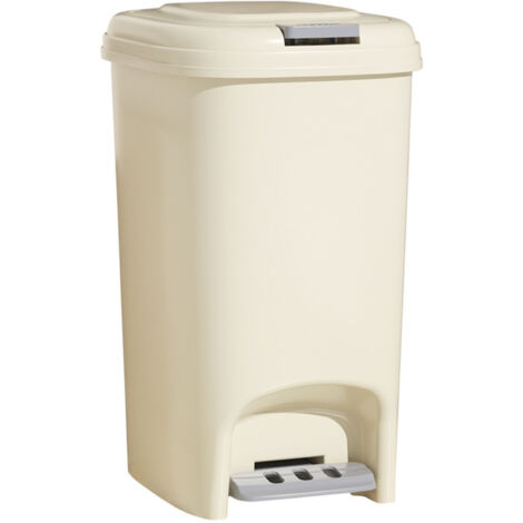 Eleganter Küchenabfalleimer mit Deckel, großes 8-Liter-Fassungsvermögen für Wohnzimmer und Badezimmer