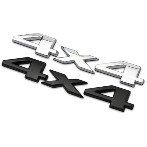 Elegantes 3D 4x4 Auto Logo Emblem Aufkleber LKW Motoraufkleber.