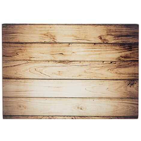 Elegantes Glas-Schneidebrett - Stilvoll und Hygienisch für Ihre Küche Holz Optik 20 x 30 cm