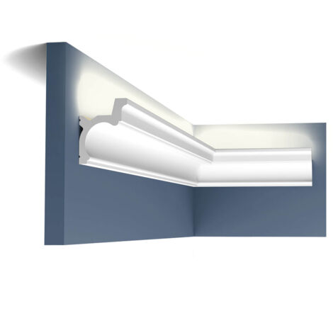 Elegantes und klassisches Gesims C328 L200 x H9 x B6,8 cm