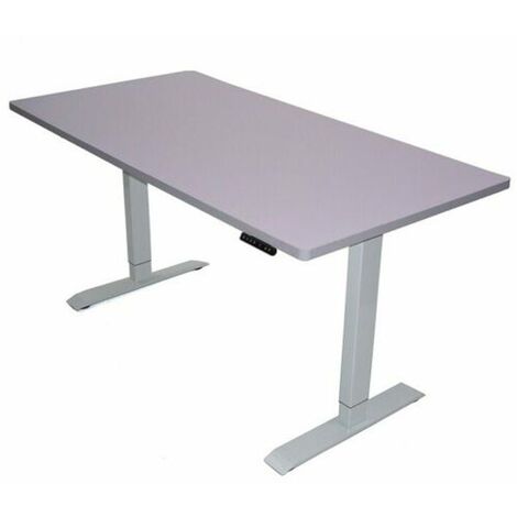 Elektrisch höhenverstellbar Schreibtisch 160x80 Arbeitstisch 57001/02 Tisch weiß