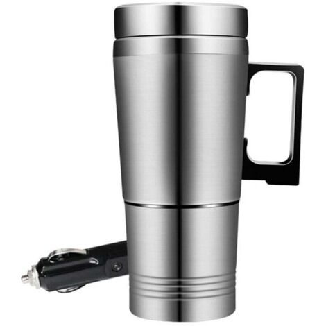 Elektrische Auto-Wasserkocher, kochender Becher, Wärmedämmung, isolierte Flaschen, 300 ml, 24 V, Edelstahl, Zigarettenanzünderstecker