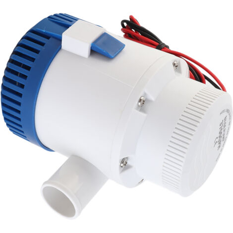Elektrische Bilgenpumpe für Schiffe (3700 GPH), ABS, stoßfest, geräuscharm, Überhitzungsschutz, 24 V, einfache Installation, vielseitig einsetzbar