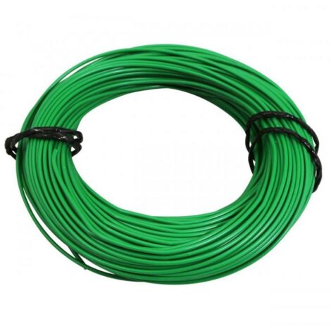 Elektrische Drahtrolle grün mehrsträngig 7/10 0.50mm² x 50m