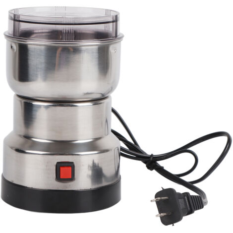 Elektrische Edelstahlmühle für Gewürze, Kaffee, Nüsse und Kräuter – 110-V-US-Stecker