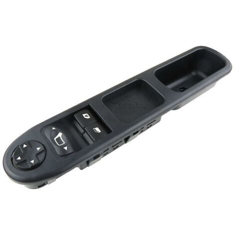 Elektrische Fensterheberhebel Glasknopf 207 Steuerschalter für Peugeot 6554qc