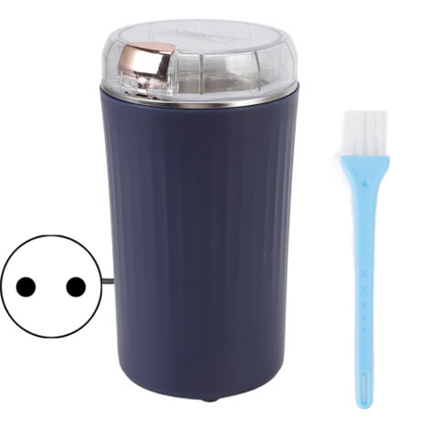 Elektrische Getreidemühle (100 ml) mit Doppelklinge aus Edelstahl – für Kaffee und Gewürze – 220 V (EU)