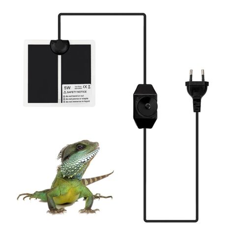 Elektrische Heizmatte für Reptilien (5 W/7 W/14 W/28 W) – wasserdicht – Terrarienzubehör