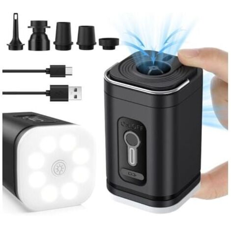 Retoo 12V Luftkompressor Auto – 300 PSI, Mit 3 Adaptern – Elektrische Luftpumpe Für Reifen & Mehr