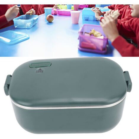Elektrische Lunchbox (48 W, 1 l), gleichmäßige Wärmeverteilung, waschbar, tragbar, für Reisen/Büro, 12 V
