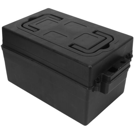 Elektrische Motorrad Batterie Box Motorrad Batterien Installieren Shop Box Tragbare Wasserdichte Kunststoff Handheld Roller Batterie Lagerung Fall