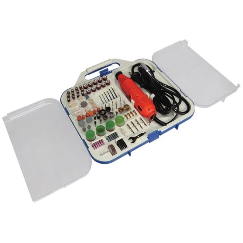 Perceuse de précision electrique & jeu de gravure - 162 pcs.