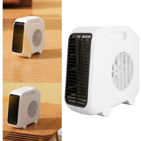 Elektrische Raumheizung, tragbar, einstellbar, 50 Hz, Plug and Play, für Badezimmer, Büro, Kinderzimmer