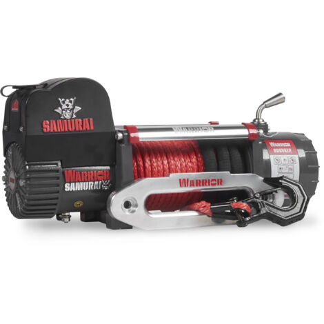 Elektrische Seilwinde Warrior Samurai Gen2 3,6 t 12V Kunststoffseil IP68