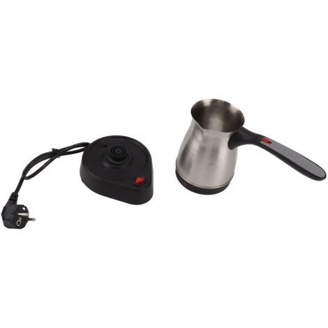 Elektrische türkische Kaffeemaschine (500 ml, 600 W) mit klappbarem, hitzebeständigem Griff, 220-V-EU-Stecker, zur Zubereitung von türkischem Kaffee