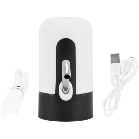 Elektrische USB-Wasserpumpe für Flaschen, Trinkwasserspender für Büro und Zuhause, Weiß