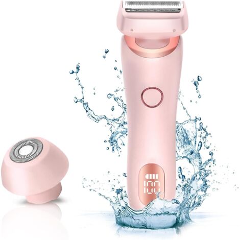Elektrischer 2-in-1-Rasierer für Frauen, Epilierer für Arme, Beine und Gesicht, kabelloser, wiederaufladbarer Intimrasierer – praktisch und effizient.