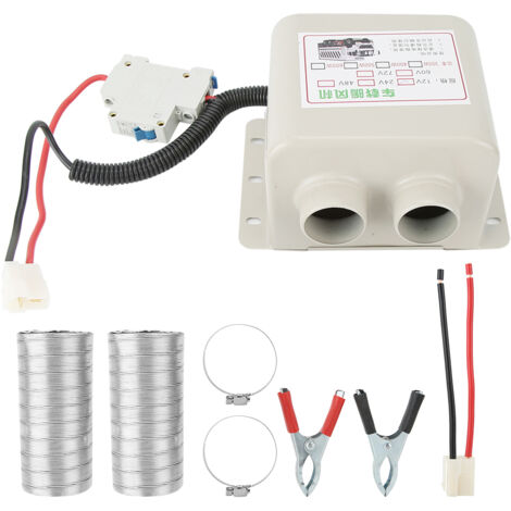 Elektrischer 600-W-Entfroster mit 2 Öffnungen – Winterheizung für Auto und Zuhause, 24 V