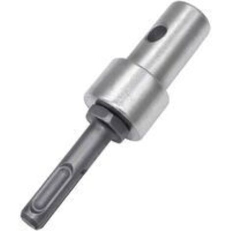 Elektrischer Bohrmaschinen-Adapter für Akku-Bohrschrauber und Akku-Bohrschrauber, SDS Plus auf 0,5 Zoll Gewinde (M13 x 15 mm), runder Schaft für Schlagschrauber