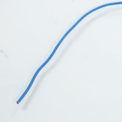 Elektrischer Draht blau mehrdrähtig 9/10 0.75mm x 1m für