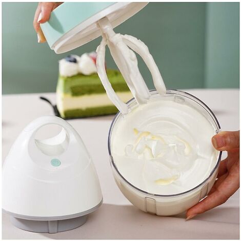 Elektrischer Eierschüttler, Mixer, USB wiederaufladbar, automatischer Schneebesen, Creme, Kuchen, Kochen, Küchenzubehör
