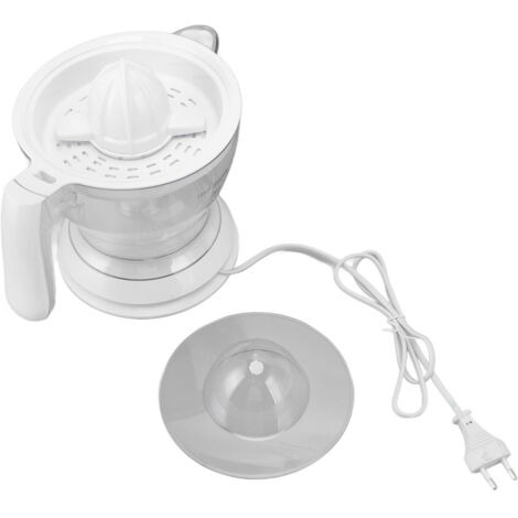 Elektrischer Entsafter (1,5 l) für Zitrusfrüchte (Orangen, Zitronen) – Abnehmbarer, spülmaschinenfester Behälter – Automatisch – 220-V-EU-Stecker