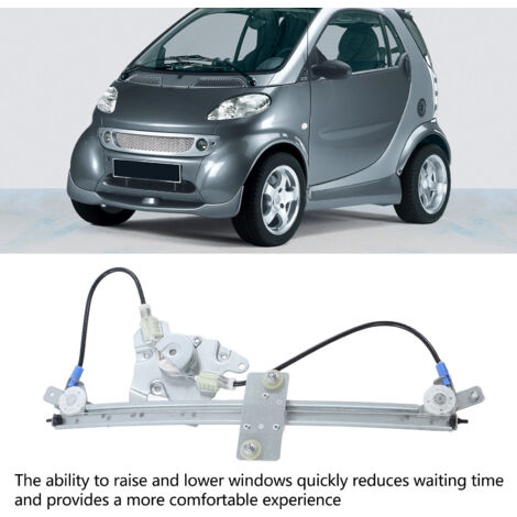 Elektrischer Fensterheber mit Schnellhebefunktion und hoher Sicherheit - Für Smart Fortwo 450 (1998-2007)