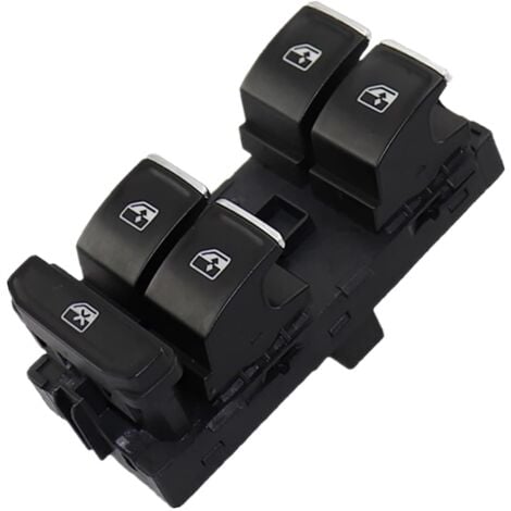 AIMOONSA Elektrischer Fensterheberschalter 5G0959857 5G0959857C, kompatibel mit Golf 7 MK7, Passat, Touran, Tiguan und Crafter