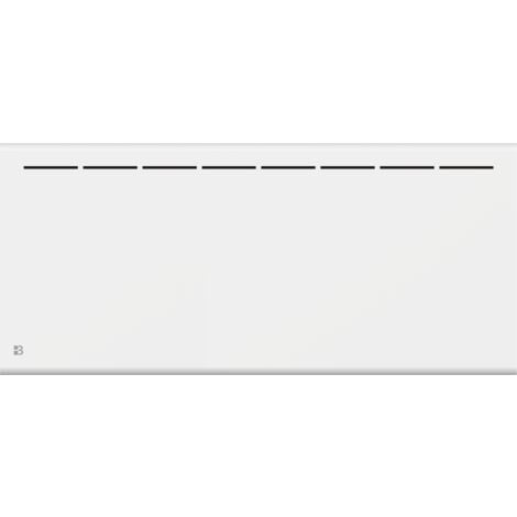 Elektrischer fester Heizkörper mit trockener Keramikträgheit 2000W Bestherm ATLAS horizontal weiß (ohne Stecker)