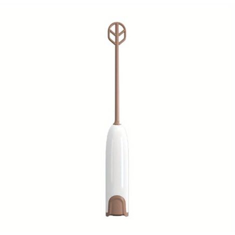 Elektrischer Handmilchaufschäumer (kabellos, USB) – Für Kaffee, Cappuccino, Matcha und heiße Schokolade, inklusive Schneebesen für Eier und Sahne