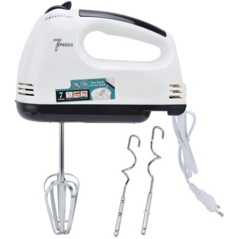 Elektrischer Handmixer mit 7 Geschwindigkeitsstufen, leicht, für die Küche, 220-V-EU-Stecker