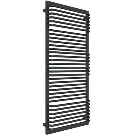 Elektrischer heizkörper Schwarz HxL 1240mmx700mm - 1000 Watt - POC1240/700SOAE8N