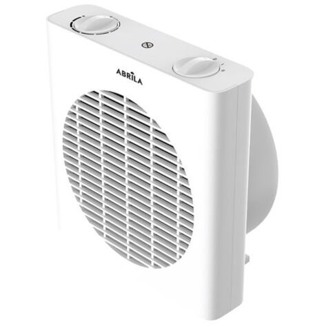 elektrischer Heizlüfter Malz 2000w weiß 3 Funktionen Anti-Dampf-Thermostat einstellbarer Sicherheitsthermostat Griff 22,5x21x13cm