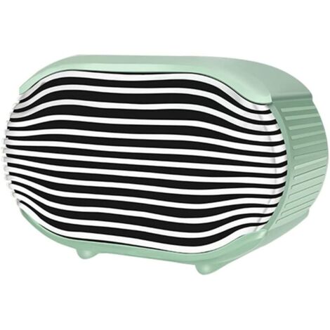 Elektrischer Heizlüfter, verstellbarer Heizventilator, energiesparend, schnell, konstante Temperatur für das Heimbüro (Farbe: Grün)