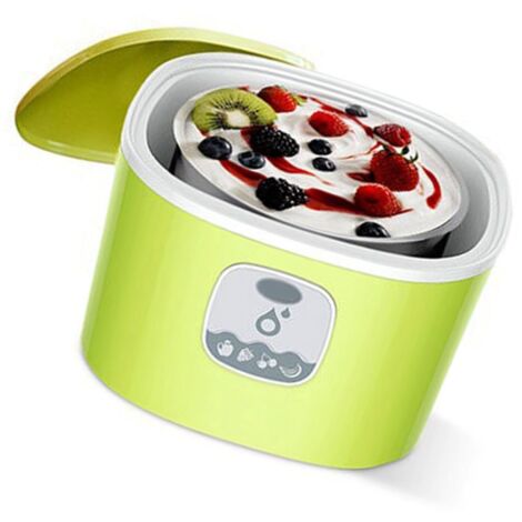 [Elektrischer Joghurtbereiter] + Modell XY 666 + Automatisch 1L + Material: Edelstahl/Kunststoff