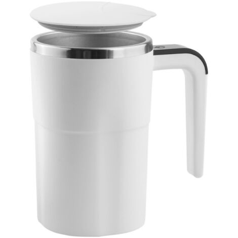 Elektrischer Kaffeebecher mit Digitalanzeige – EINNENFFER – Automatischer Rührbecher aus Edelstahl, ideal für Proteinshakes, Fitness und leicht zu transportieren