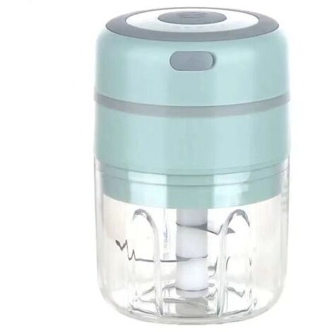 Elektrischer Knoblauchzerkleinerer aus Edelstahl, 250 ml, Zerkleinerungswerkzeug, Gemüsemühle, Küchengerät
